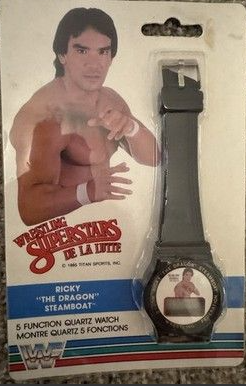 1985 WWF Ricky Steamboat Watch Watches PWcatalog