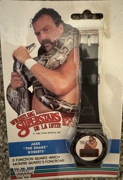 1985 WWF Jake The Snake Roberts Watch Watches PWcatalog