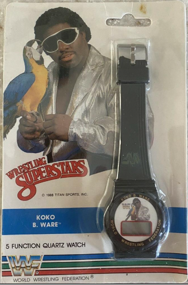 1985 WWF Koko B. Ware Watch Watches PWcatalog