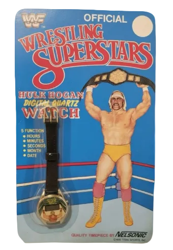1985 WWF Hulk Hogan Nelsonic watch Watches PWcatalog
