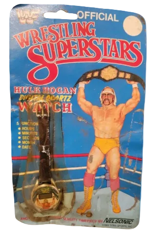1985 WWF Hulk Hogan Nelsonic watch Watches PWcatalog