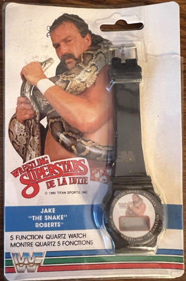 1985 WWF Jake The Snake Roberts Watch Watches PWcatalog
