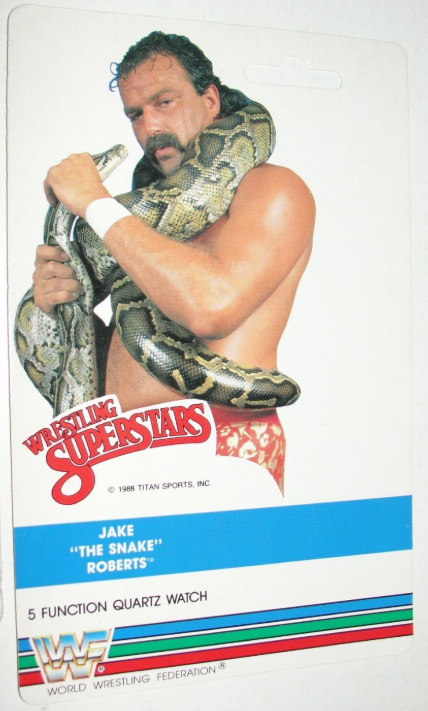 1985 WWF Jake The Snake Roberts Watch Watches PWcatalog