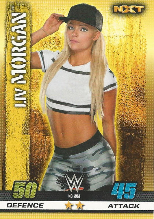 WWE Topps Slam Attax 10th Edition 2017 NXT Liv Morgan #202