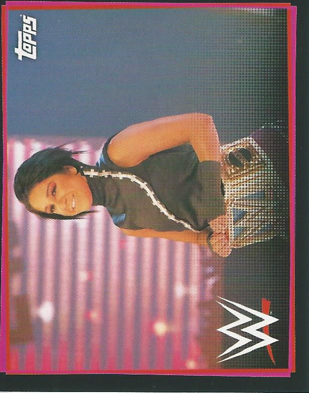 WWE Topps Road to Wrestlemania Stickers 2021 Bayley #202