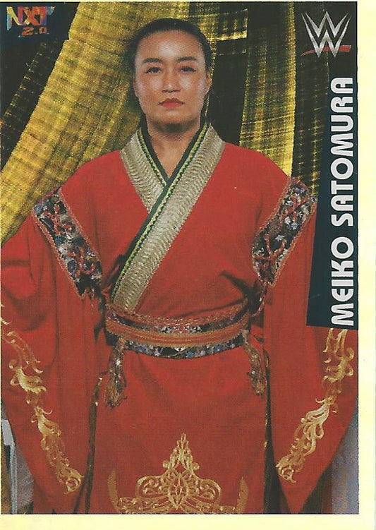 WWE Panini 2022 Sticker Collection Meiko Satomura Foil #202