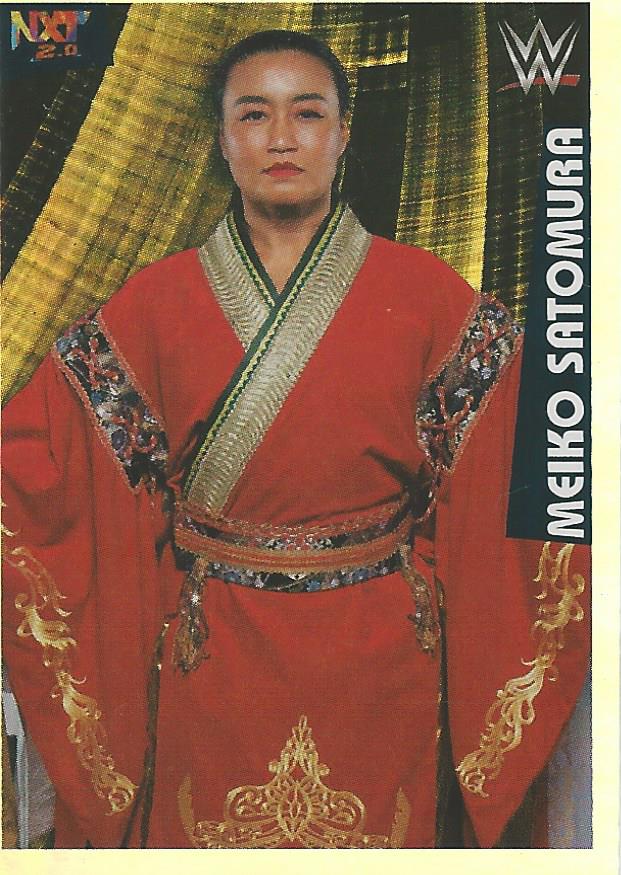 WWE Panini 2022 Sticker Collection Meiko Satomura Foil #202