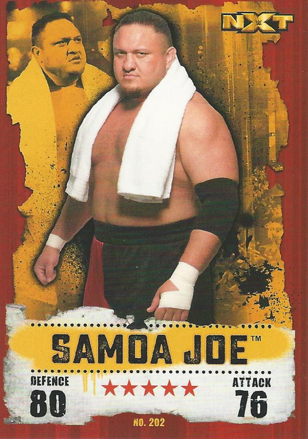 WWE Topps Slam Attax Takeover 2016 Samoa Joe #202