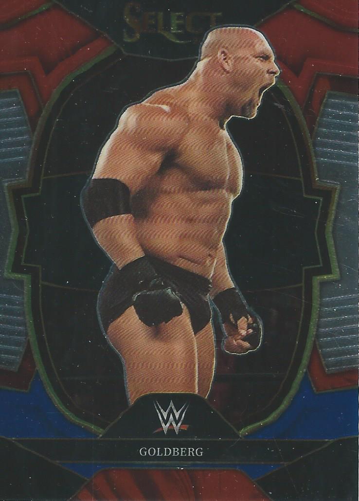 WWE Panini Select 2023 Red/Silver/Blue Golberg #49