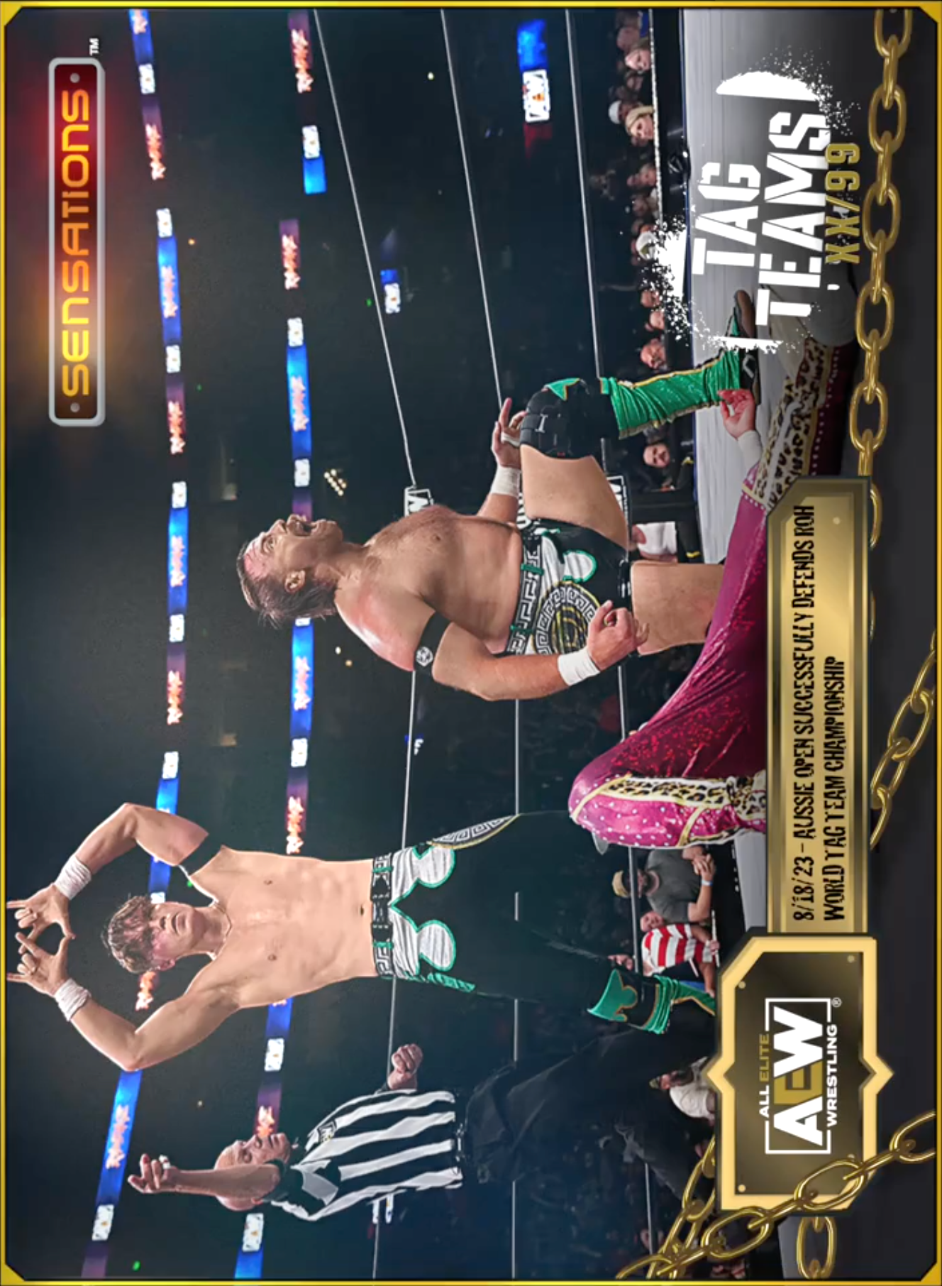 8/18/23 – Aussie Open – Aussie Open Successfully Defends ROH World TAG Team Championship
