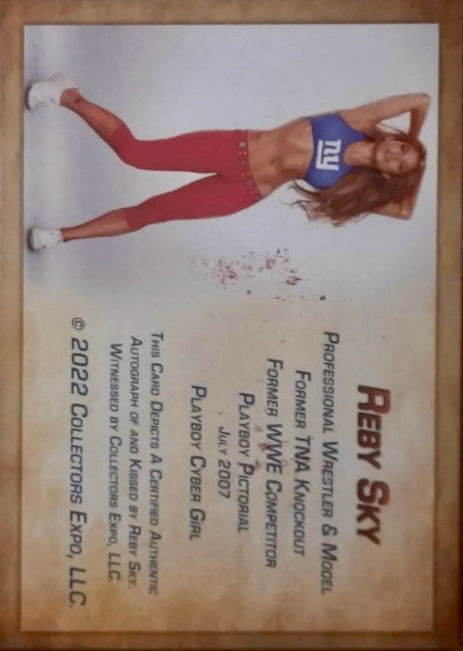 Reby SKY trading card PW Catalog