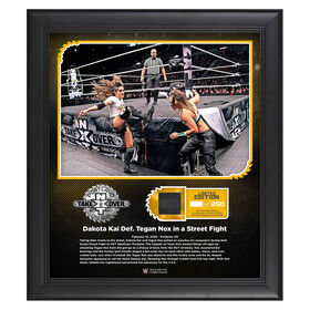 Dakota Kai NXT TakeOver Portland 15 x 17 Limited Edition Plaque