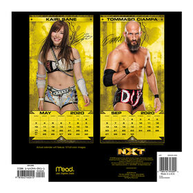 NXT Superstars 2020 Wall Calendar