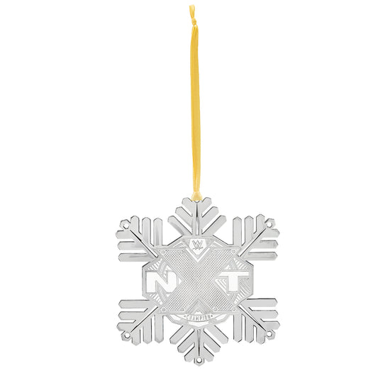 NXT Championship Snowflake Ornament PW Catalog