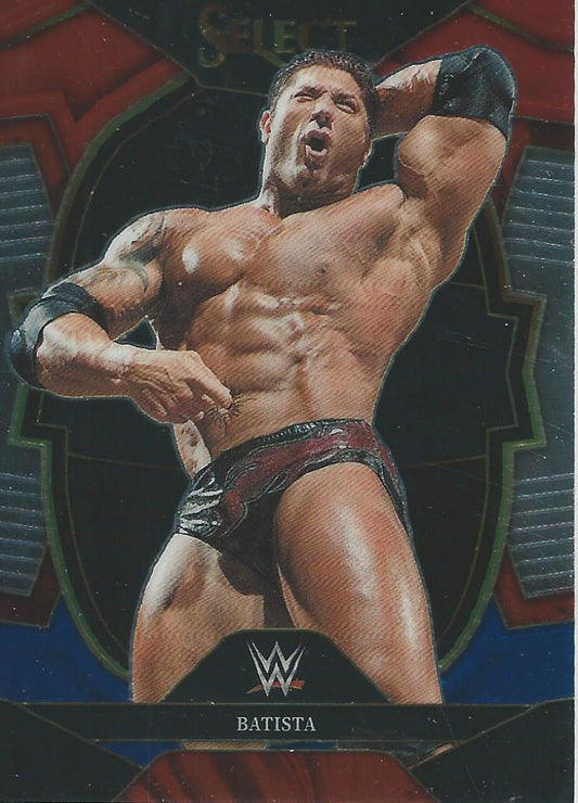 WWE Panini Select 2023 Red/Silver/Blue Batista #67