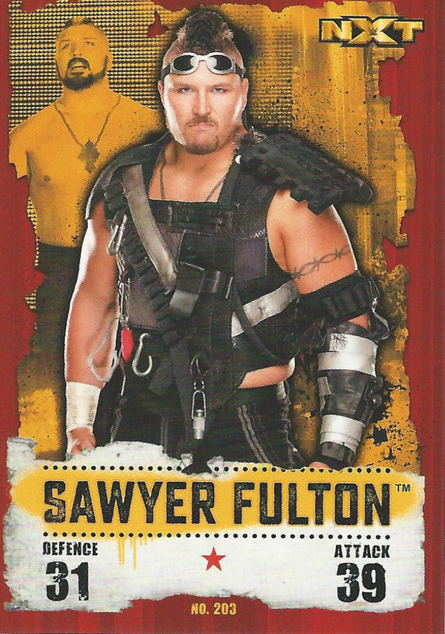 WWE Topps Slam Attax Takeover 2016 Sawyer Fulton #203