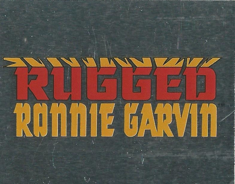WWF Merlin Sticker Collection 1990 Rugged Ronnie Garvin #203