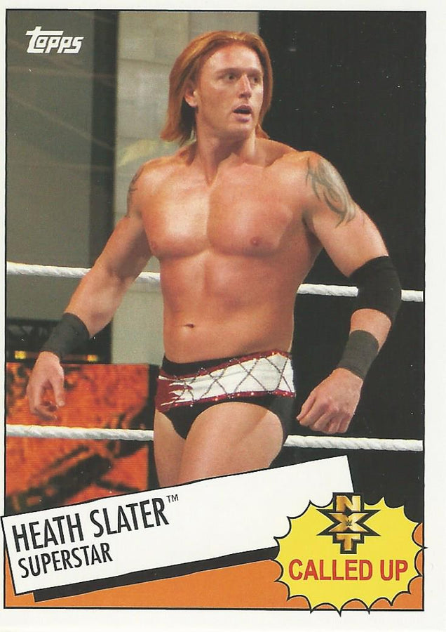 WWE Topps Heritage 2015 Heath Slater 3 of 30 trading card PW Catalog
