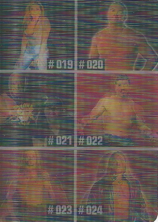 WWE Prominter Animotion 2005 Checklist #4 Dawn Marie, Basham, Dudley Boyz, Eddie Guerrero, Edge