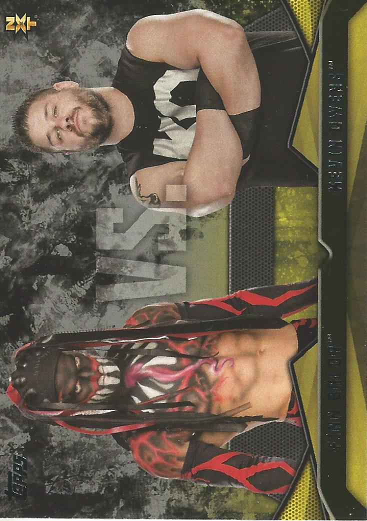WWE Topps Then Now Forever 2016 Finn Balor vs Kevin Owens #3