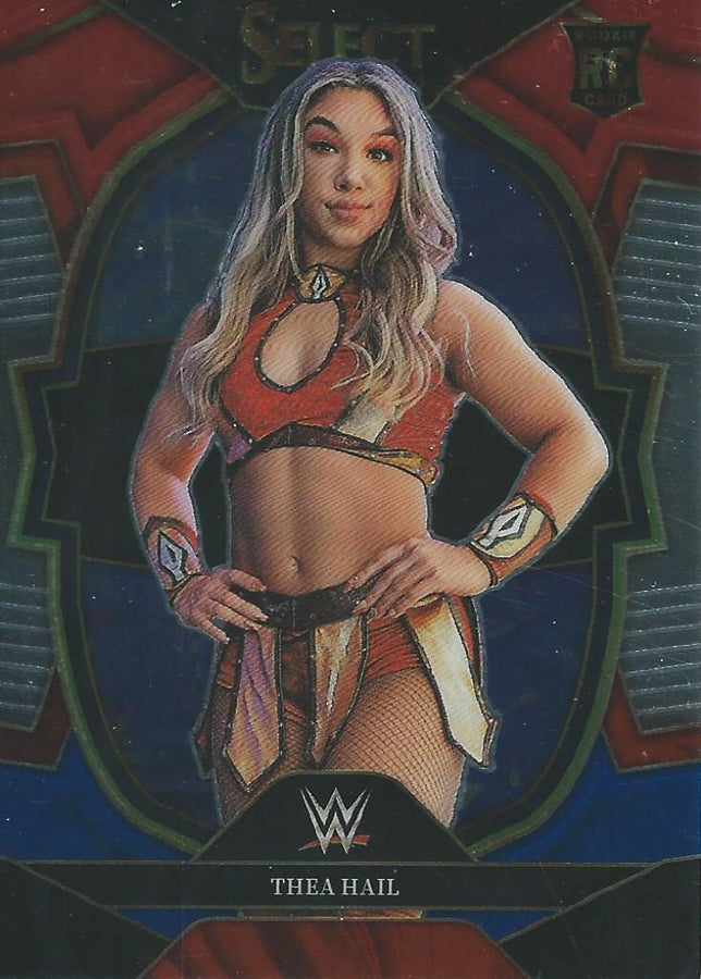 WWE Panini Select 2023 Red/Silver/Blue Thea Hail #7