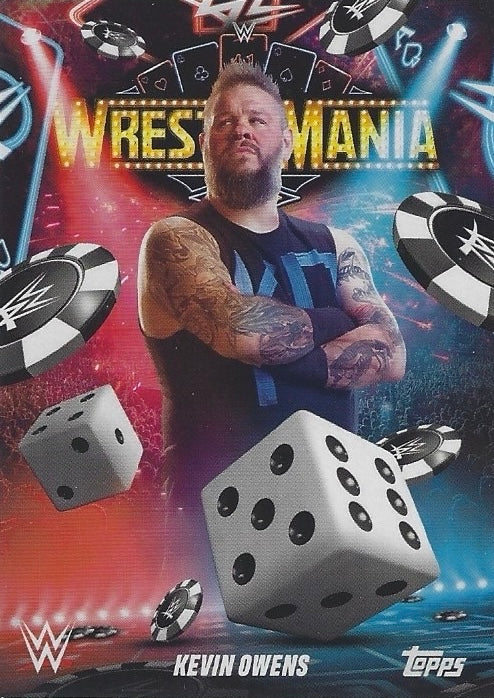 Kevin Owens trading card PW Catalog