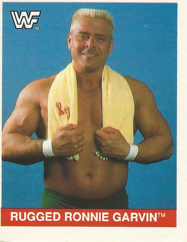 WWF Merlin Sticker Collection 1990 Rugged Ronnie Garvin #204