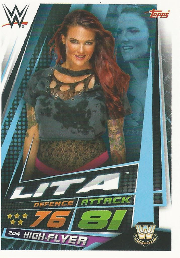 WWE Topps Slam Attax Universe 2019 Lita #204