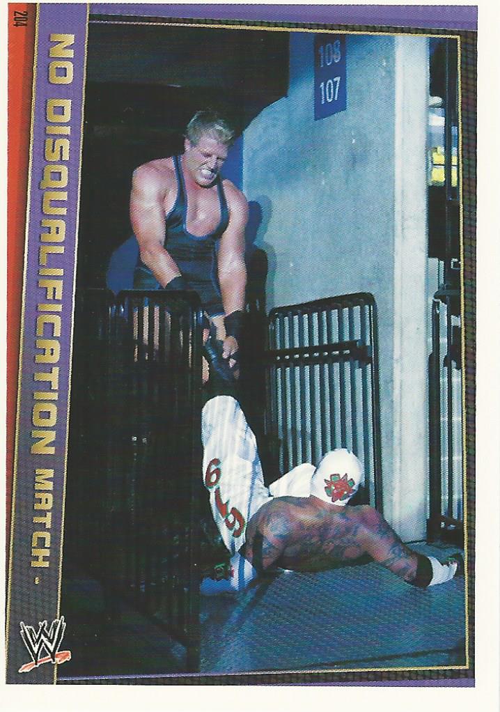 WWE Topps Slam Attax Rebellion 2012 No Disqualification Match #204