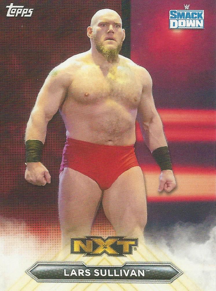 WWE Topps NXT 2020 Lars Sullivan CU-4 trading card PW Catalog