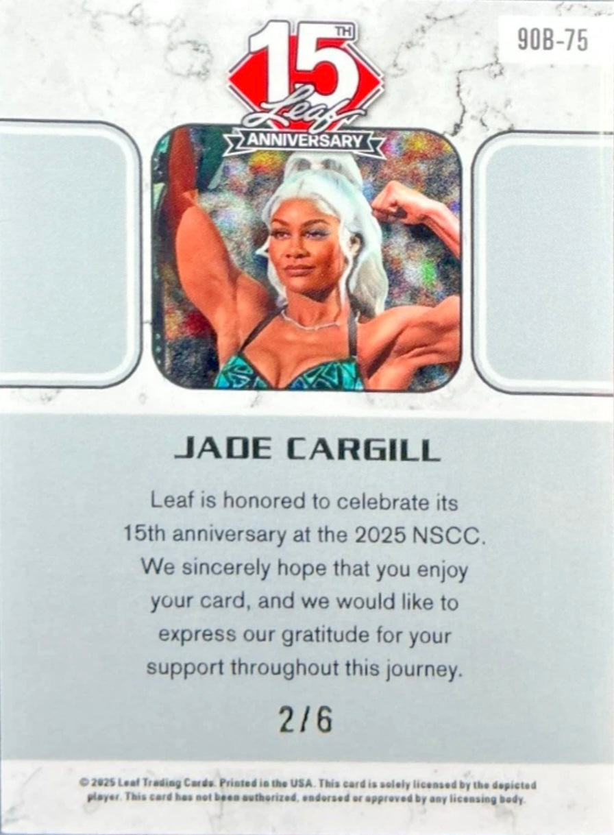 Jade Cargill trading card PW Catalog
