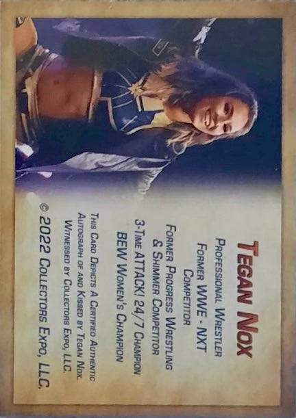Tegan NOX trading card PW Catalog