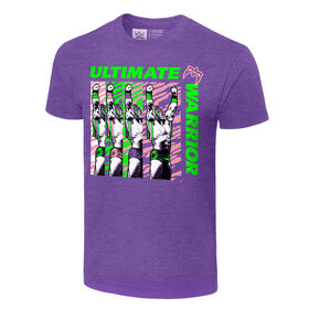Ultimate Warrior Purple Retro T-Shirt T-Shirt PW Catalog