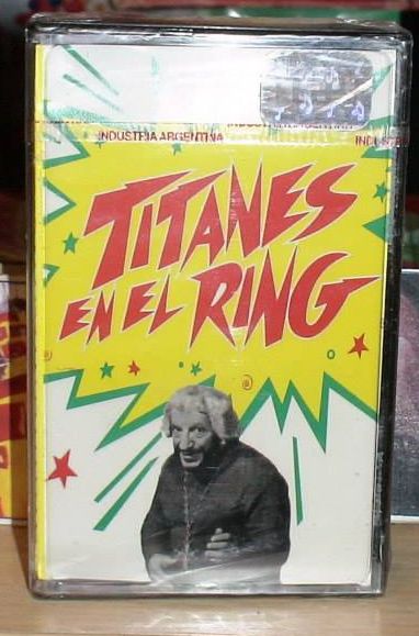 Titanes En El Ring 1988 cassette Music CDs PWcatalog