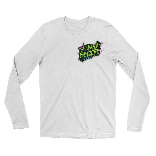 Ultimate Warrior "Always Believe" Long Sleeve Shirt 1