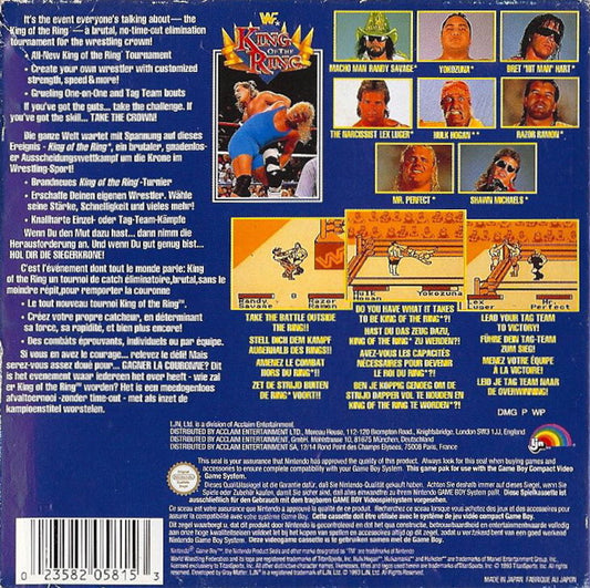WWF King of the Ring [Game Boy] - image 2