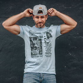 Ultimate Warrior Fanzine Graphic T-Shirt T-Shirt PW Catalog