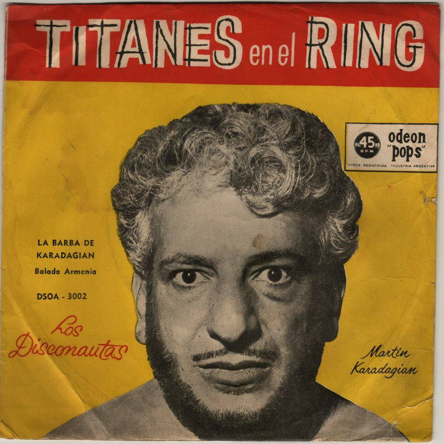 La barba de karadagian, Balada Armenia, Martin Karadagian Los Dosconautas EP 1963 Music CDs PWcatalog
