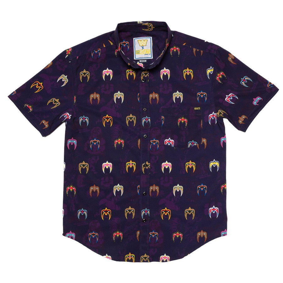 Ultimate Warrior "Face Paint" RSVLTS Button Down Shirt