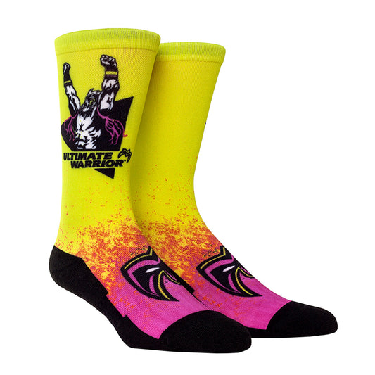 Ultimate Warrior Neon Rock' Em Socks Socks PW Catalog