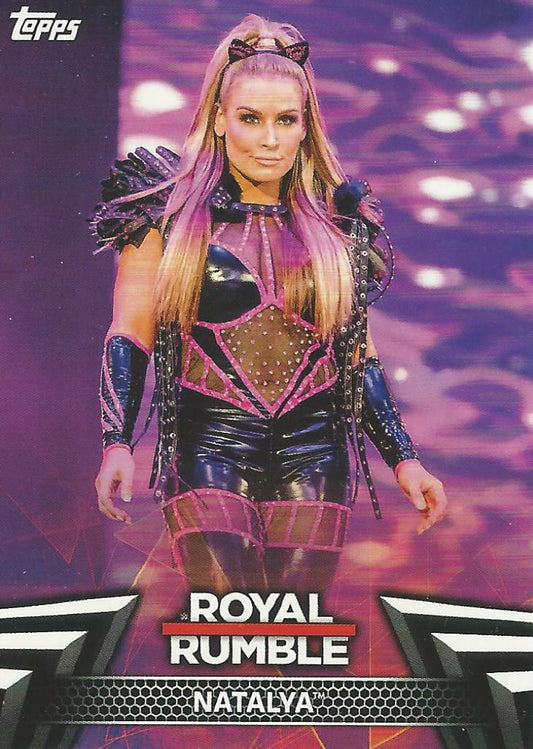 WWE Topps Women Division 2018 Natalya RR-14 trading card PW Catalog
