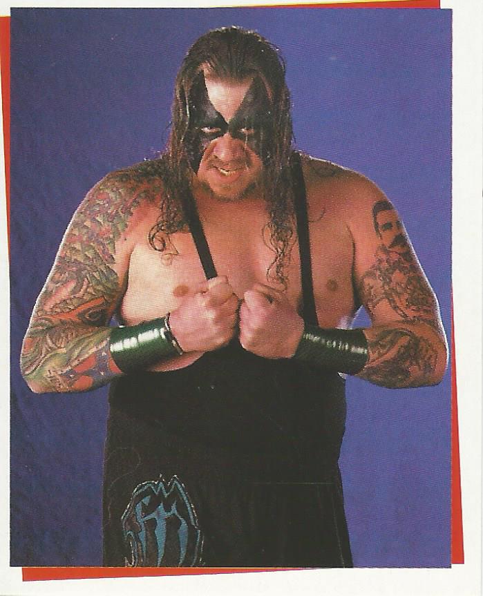 WWF Smackdown Stickers 2000 Mideon #205