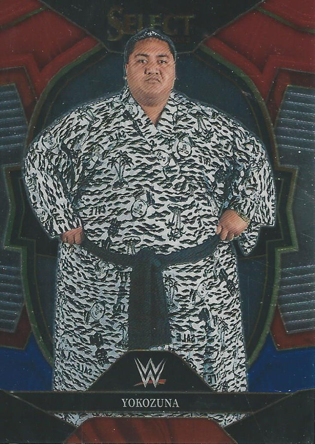 WWE Panini Select 2023 Red/Silver/Blue Yokozuna #91