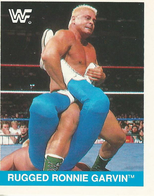 WWF Merlin Sticker Collection 1990 Rugged Ronnie Garvin #205