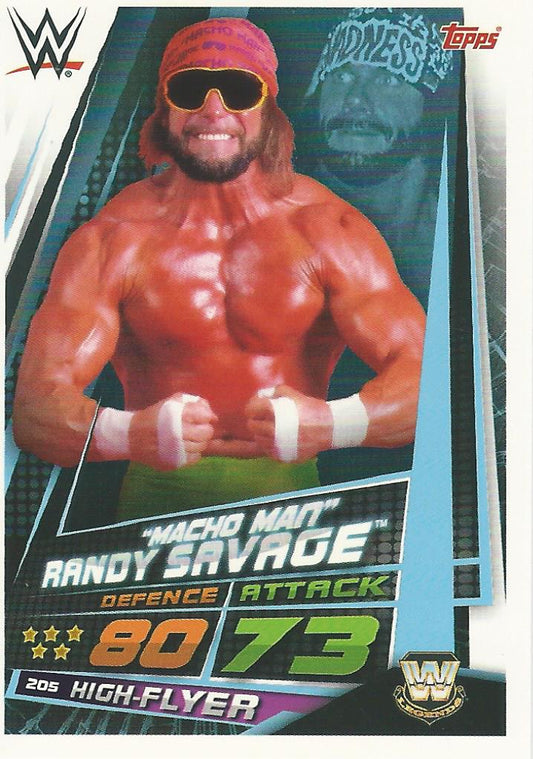 WWE Topps Slam Attax Universe 2019 Macho Man Randy Savage #205