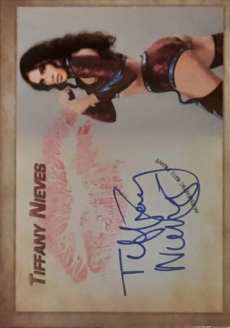 Tiffany Nieves trading card PW Catalog