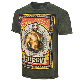 Rusev "Crush It Every Rusev Day" Mineral Wash T-Shirt T-Shirt PW Catalog