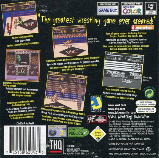 WWF WrestleMania 2000 [Game Boy Color] PWcatalog
