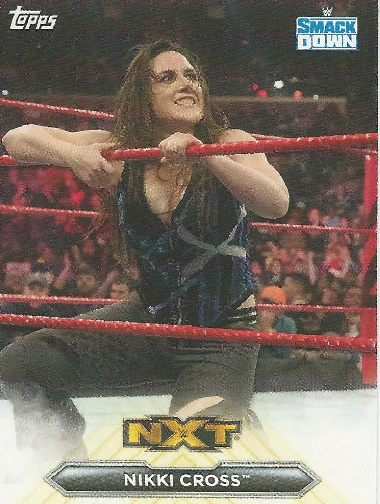 WWE Topps NXT 2020 Nikki Cross CU-6 trading card PW Catalog
