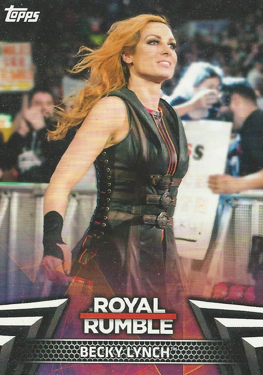 WWE Topps Women Division 2018 Becky Lynch RR-2 trading card PW Catalog